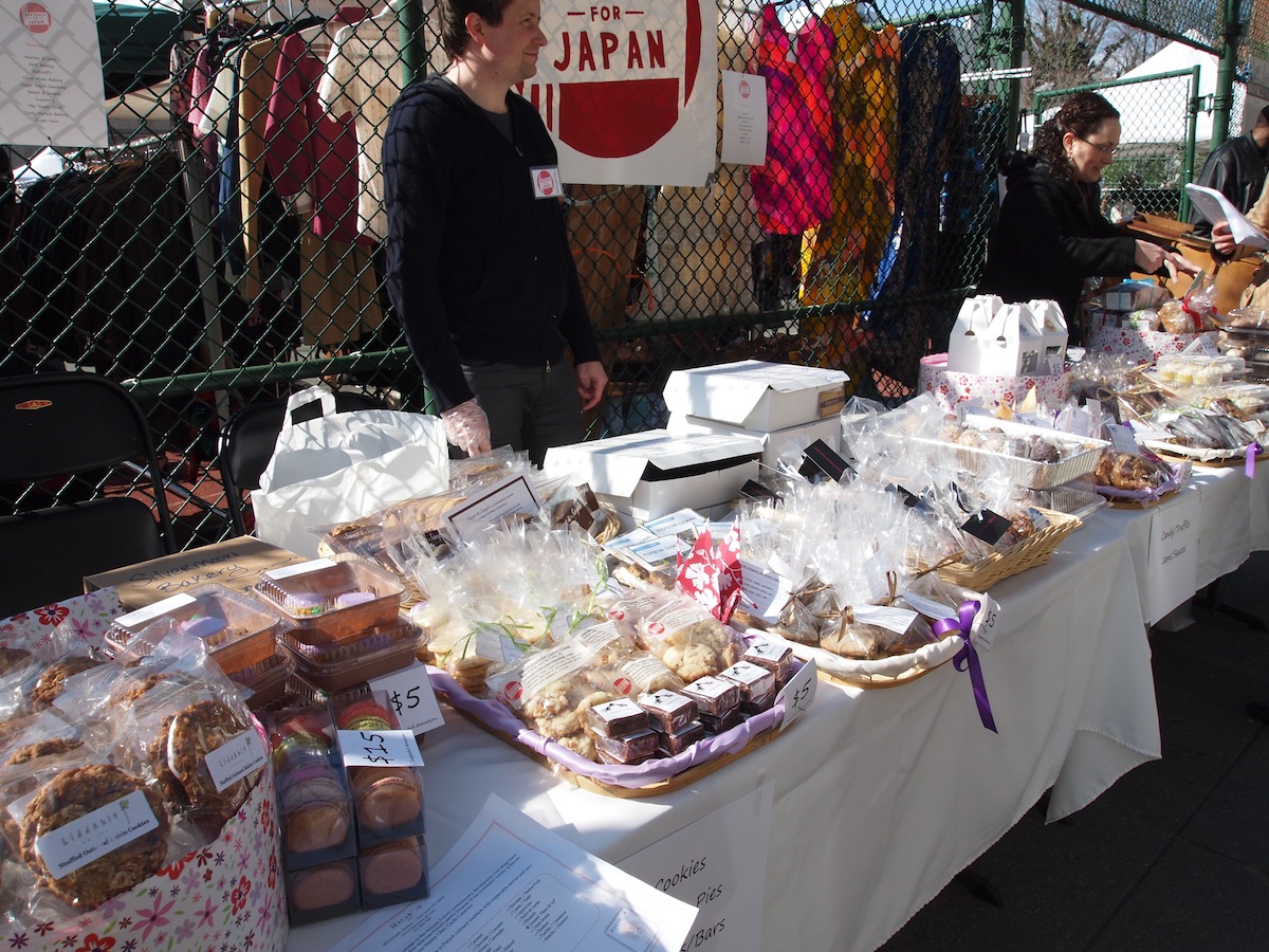 Interlude Vegan Almond Rosewater Cookies and Bake Sale Results