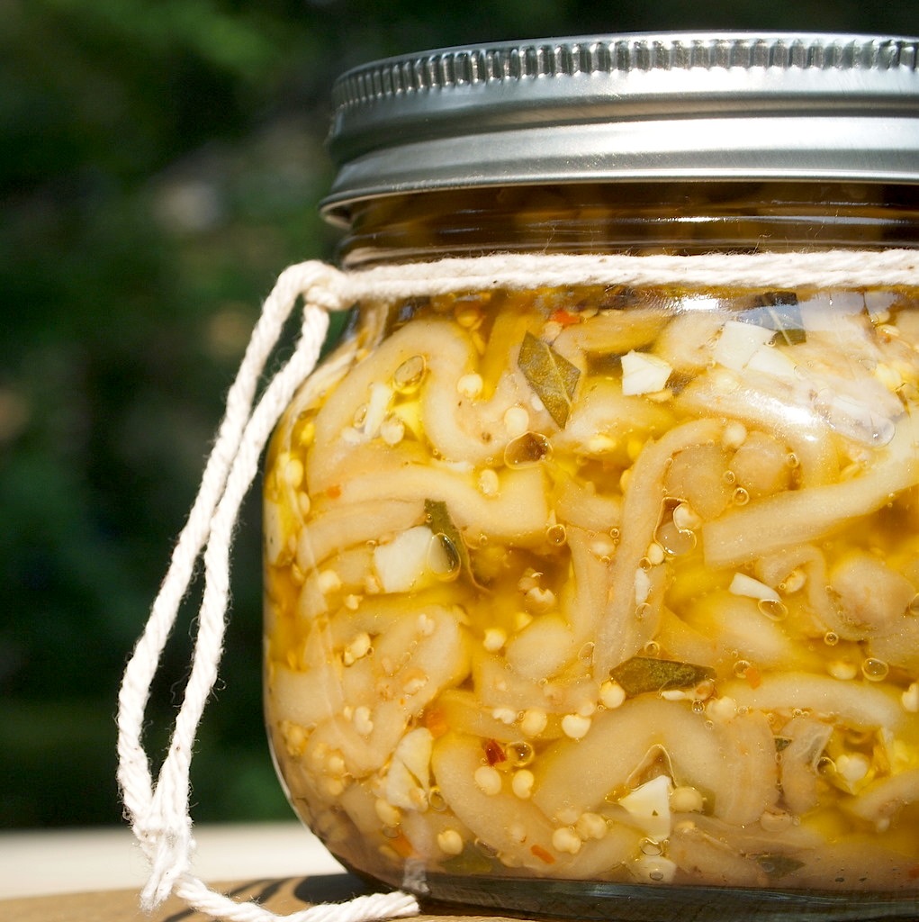 sealed eggplant jar